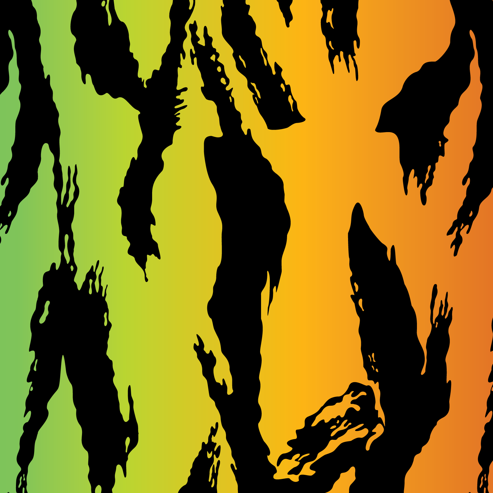 Impact Kote rainbow tiger stripe scope wrap